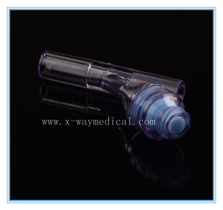 Medical parts accessories needle free joint, Y shape posiflow infusion